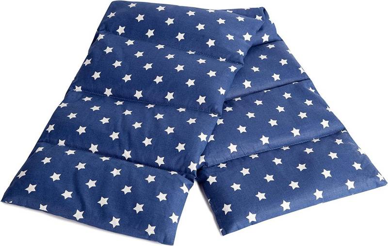 Giraffenland Wärmekissen Kirschkernkissen 75x20cm 8-Kammer - Wärmekissen Kältekissen, Wärme- (Mikrowelle/Backofen) o. Kältekissen (Kühlschrank/Gefriertruhe) von Giraffenland