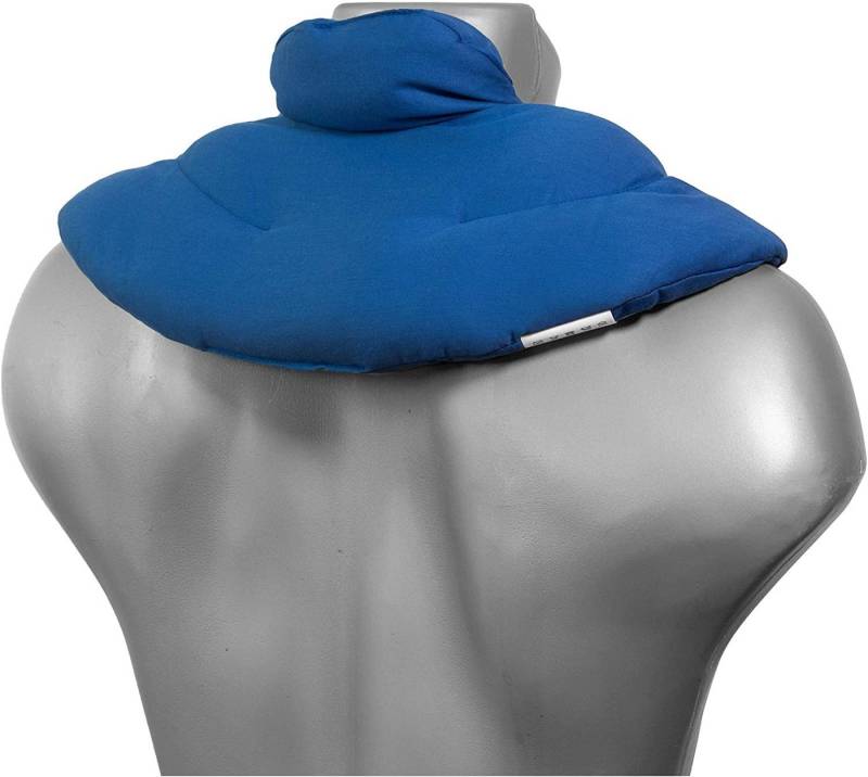 Giraffenland Wärmekissen Nackenhörnchen Stehkragen Bio-Stoff - Traubenkernkissen Wärmekissen, Die Baumwolle stammt aus kontrolliert biologischem Anbau. von Giraffenland