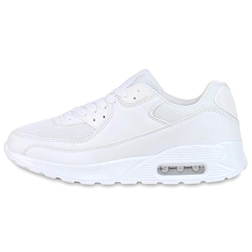 Giralin Damen Laufschuhe Neon Runners Casual Schuhe Sportschuhe 111369 Weiss Weiss 38 von Giralin