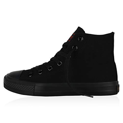 Giralin Damen Sneaker High Basic Canvas Turnschuhe Schnürer Stoff Schuhe Bequeme Freizeitschuhe 173014 Schwarz Schwarz Lucky 37 Giralin Damen Sneaker High Basic Canvas Turnschuhe Schnürer Stoff Schuhe Bequeme Freizeitschuhe 173014 Schwarz Schwarz Lucky 37 von Giralin
