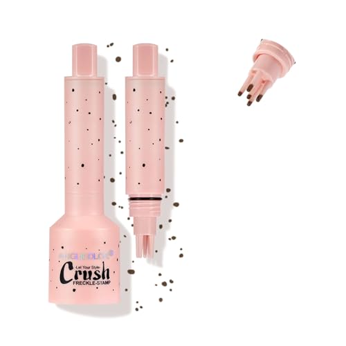 Gireatick Upgrade Liquid Freckle Pen, Natürlich Wie Faux Freckle Stempel, Langlebig Wasserdicht Schnell Trocknend Lebensecht, Erhalten Sie Sonnengeküsste Make-up Sommersprossen in Einer Presse von Gireatick