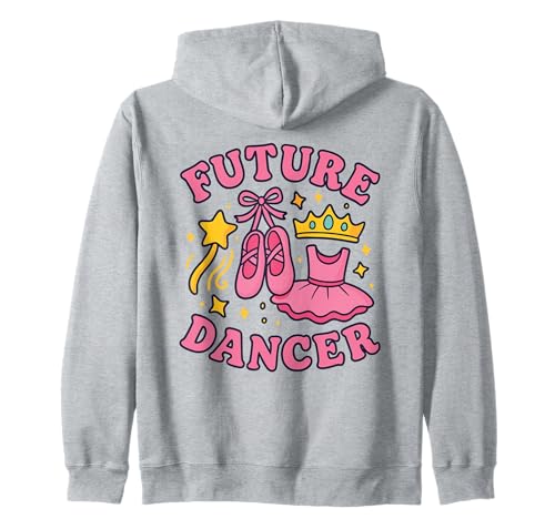 Future Dancer Kinder Ballett Prinzessin Karriere Ballett Liebhaber Mädchen Kapuzenjacke von Girl Ballerina Future Dancer Princess Dream Wear