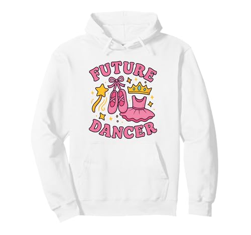 Future Dancer Kinder Ballett Prinzessin Karriere Ballett Liebhaber Mädchen Pullover Hoodie von Girl Ballerina Future Dancer Princess Dream Wear