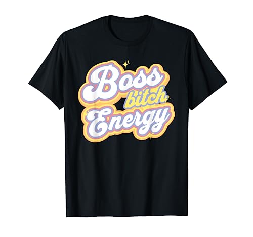 Girl Boss Energy Funny Gen Z Adult Humor Retro Groovy Y2K T-Shirt Girl Boss Energy Funny Gen Z Adult Humor Retro Groovy Y2K T-Shirt von Girl Boss Energy Funny Gen Z Adult Humor Retro