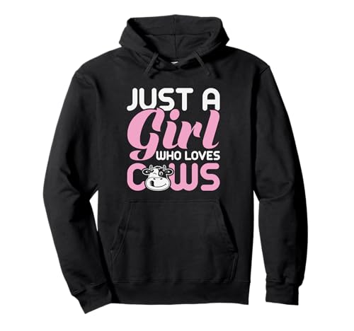 Funny Just A Girl Who Loves Cows Pullover Hoodie Funny Just A Girl Who Loves Cows Pullover Hoodie von Girl Cow Lovers