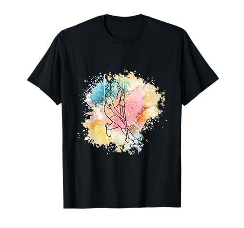 Feldhockey Spieler Mädchen Hockeyschläger Damen Feldhockey T-Shirt Feldhockey Spieler Mädchen Hockeyschläger Damen Feldhockey T-Shirt von Girl Field Hockey Gift Women Field Hockey Player