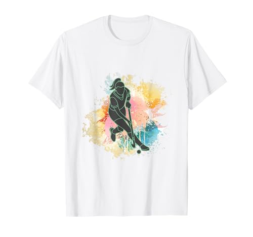 Feldhockey Spieler Mädchen Hockeyschläger Damen Feldhockey T-Shirt Feldhockey Spieler Mädchen Hockeyschläger Damen Feldhockey T-Shirt von Girl Field Hockey Gift Women Field Hockey Player
