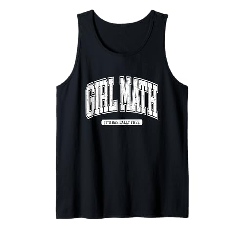 Retro Girl Math Es ist im Grunde eine kostenlose Girl Math University Tank Top Retro Girl Math Es ist im Grunde eine kostenlose Girl Math University Tank Top von Girl Math It's Basically Free Girl Math University