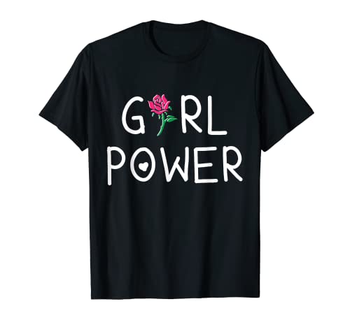 Girl Power Starke unabhängige Frauen Gleichberechtigung T-Shirt von Girl Power Feminine Tees