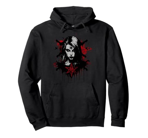 Mädchen Gothic Ästhetik Okkulte Unheilige Grunge Emo Punk Satanic Pullover Hoodie Mädchen Gothic Ästhetik Okkulte Unheilige Grunge Emo Punk Satanic Pullover Hoodie von Girl gothic aesthetic Occult Satanic Unholy
