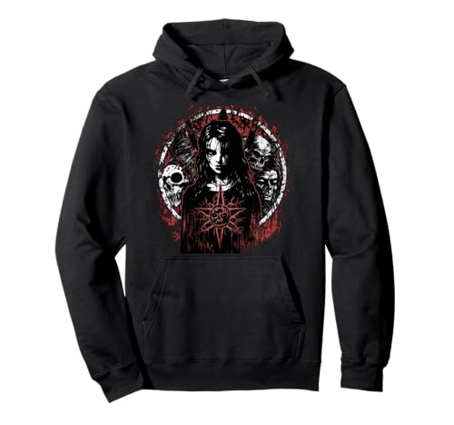 Mädchen Gothic Ästhetik Okkulte Unheilige Grunge Emo Punk Satanic Pullover Hoodie Mädchen Gothic Ästhetik Okkulte Unheilige Grunge Emo Punk Satanic Pullover Hoodie von Girl gothic aesthetic Occult Satanic Unholy