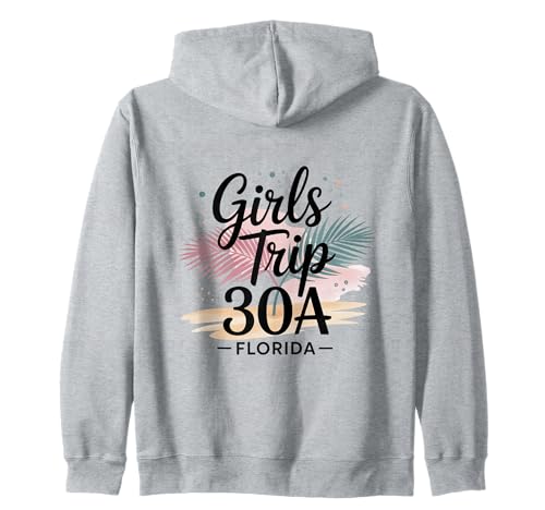 Girl's Trip 30A Seaside Rosmarin Girls Travel Crew Besties Kapuzenjacke von Girl's Vacation Matching Group