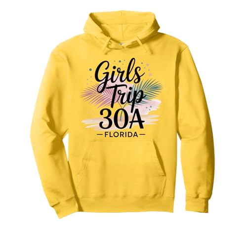 Girl's Trip 30A Seaside Rosmarin Girls Travel Crew Besties Pullover Hoodie von Girl's Vacation Matching Group
