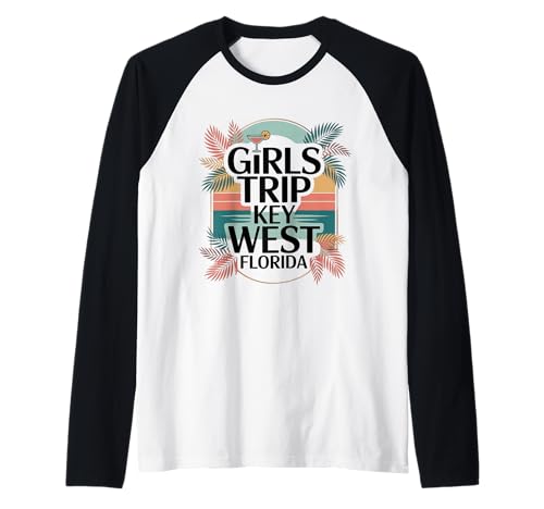 Girl's Trip Key West Beste Damenunterwäsche für Mädchen Florida Vacay Raglan Girl's Trip Key West Beste Damenunterwäsche für Mädchen Florida Vacay Raglan von Girl's Vacation Matching Group