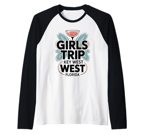 Girl's Trip Key West Beste Damenunterwäsche für Mädchen Florida Vacay Raglan Girl's Trip Key West Beste Damenunterwäsche für Mädchen Florida Vacay Raglan von Girl's Vacation Matching Group