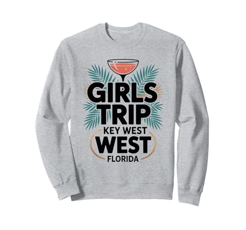 Girl's Trip Key West Beste Damenunterwäsche für Mädchen Florida Vacay Sweatshirt Girl's Trip Key West Beste Damenunterwäsche für Mädchen Florida Vacay Sweatshirt von Girl's Vacation Matching Group