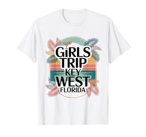 Girl's Trip Key West Beste Damenunterwäsche für Mädchen Florida Vacay T-Shirt Girl's Trip Key West Beste Damenunterwäsche für Mädchen Florida Vacay T-Shirt von Girl's Vacation Matching Group