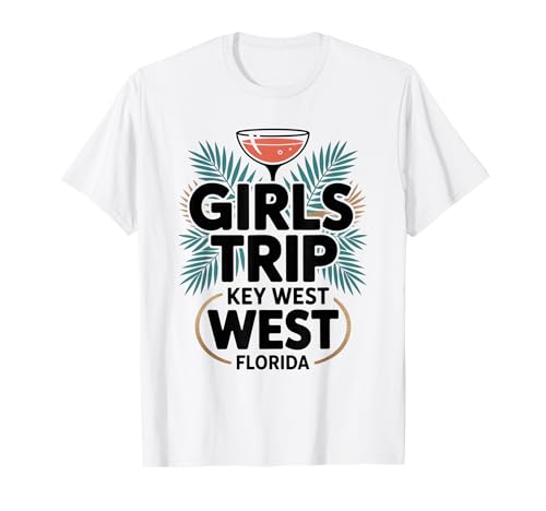 Girl's Trip Key West Beste Damenunterwäsche für Mädchen Florida Vacay T-Shirt Girl's Trip Key West Beste Damenunterwäsche für Mädchen Florida Vacay T-Shirt von Girl's Vacation Matching Group