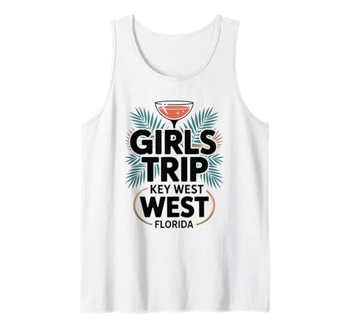 Girl's Trip Key West Beste Damenunterwäsche für Mädchen Florida Vacay Tank Top Girl's Trip Key West Beste Damenunterwäsche für Mädchen Florida Vacay Tank Top von Girl's Vacation Matching Group