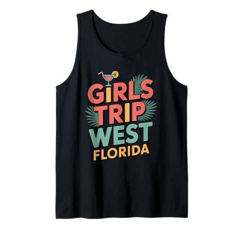 Girl's Trip Key West Beste Damenunterwäsche für Mädchen Florida Vacay Tank Top Girl's Trip Key West Beste Damenunterwäsche für Mädchen Florida Vacay Tank Top von Girl's Vacation Matching Group