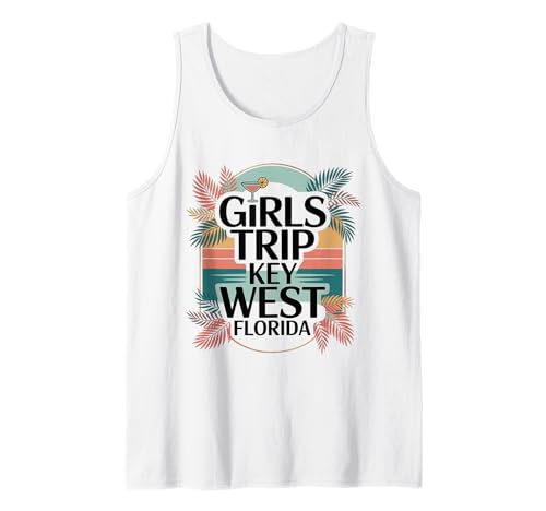 Girl's Trip Key West Beste Damenunterwäsche für Mädchen Florida Vacay Tank Top Girl's Trip Key West Beste Damenunterwäsche für Mädchen Florida Vacay Tank Top von Girl's Vacation Matching Group