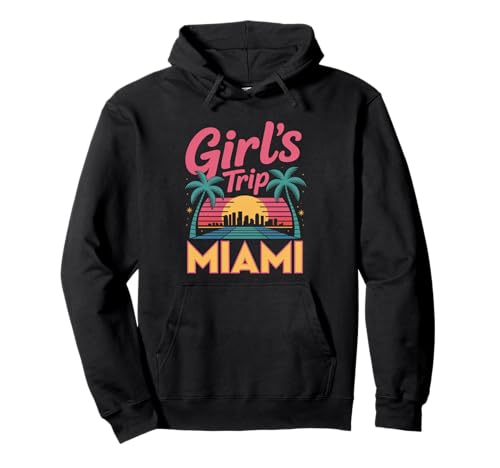Girl's Trip Miami Besties für Damen South Beach Florida Vacay Pullover Hoodie Girl's Trip Miami Besties für Damen South Beach Florida Vacay Pullover Hoodie von Girl's Vacation Matching Group
