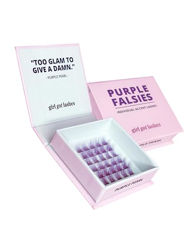 GIRL GOT LASHES - Accent Lashes (Purple Falsies) von girl got lashes