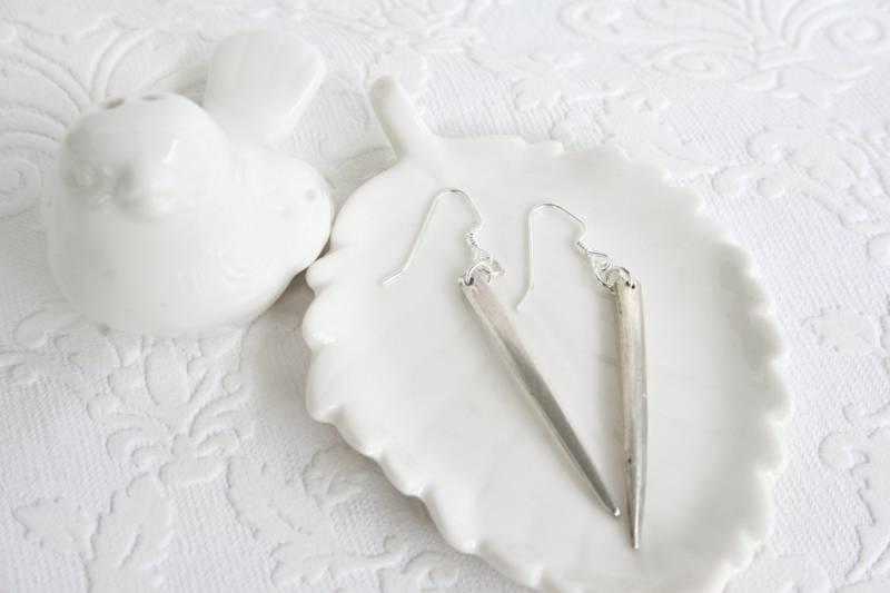 Gabel Zinken Ohrringe von GirlRanAway