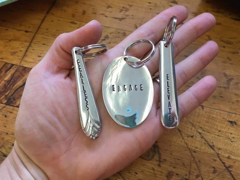 Was Ist Ihre Individuelle Wort Gestempelt, Schlüsselanhänger Oder Anhänger von GirlRanAway