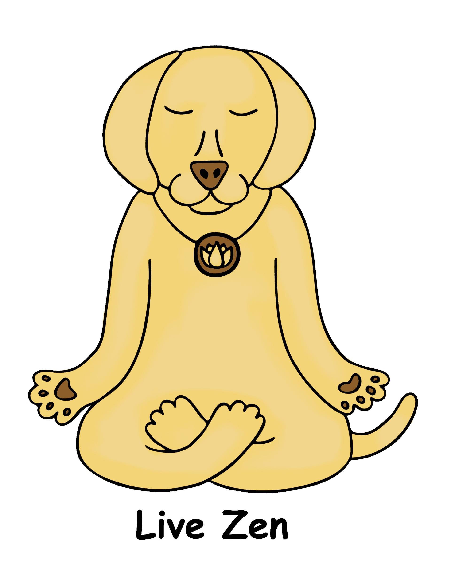 Live Zen Kindershirt von GirlSunshineStudio
