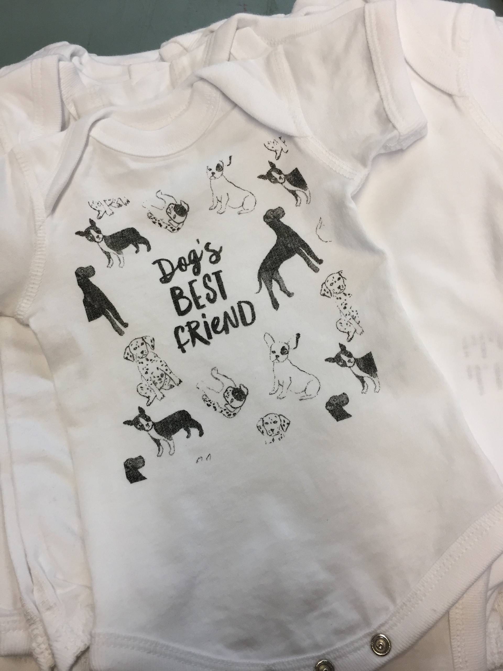 Hund Bester Freund Body - Weiß Hund Bester Freund Body - Weiß von GirlandtheDog