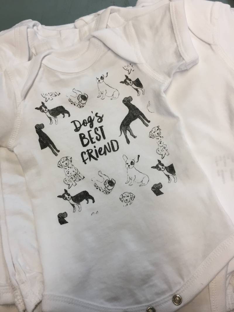Hund Bester Freund Body - Weiß Hund Bester Freund Body - Weiß von GirlandtheDog