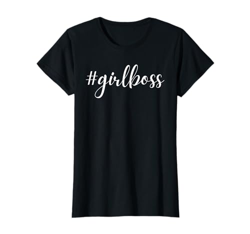 Girlboss Powerfrauen Girls Emanzipiert Geschenkidee Hashtag T-Shirt Girlboss Powerfrauen Girls Emanzipiert Geschenkidee Hashtag T-Shirt von Girlboss für Powerfrauen
