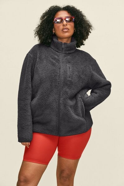 Full Zip Sherpa Jacket - Girlfriend Collective von Girlfriend Collective