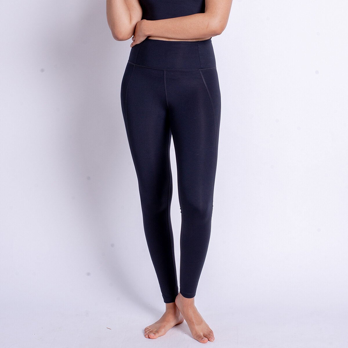 Girlfriend Collective Compressive High Rise Leggings, Farbe: Schwarz, Größe: M, Damen von Girlfriend Collective