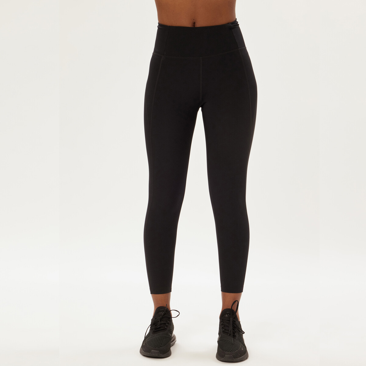 Girlfriend Collective Float Seamless High Rise Leggings, Farbe: Schwarz, Größe: L, Damen von Girlfriend Collective