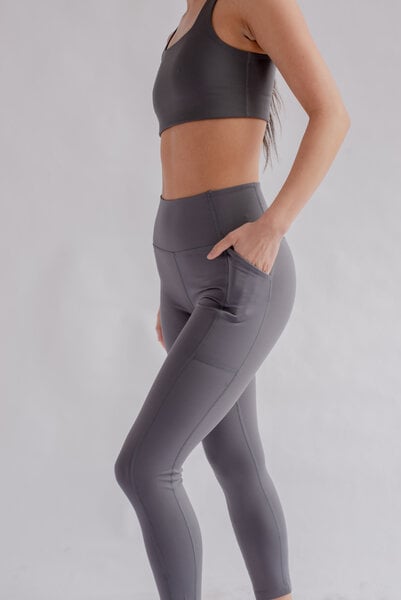 Girlfriend Collective Leggins - Pocket High-Rise 7/8 von Girlfriend Collective