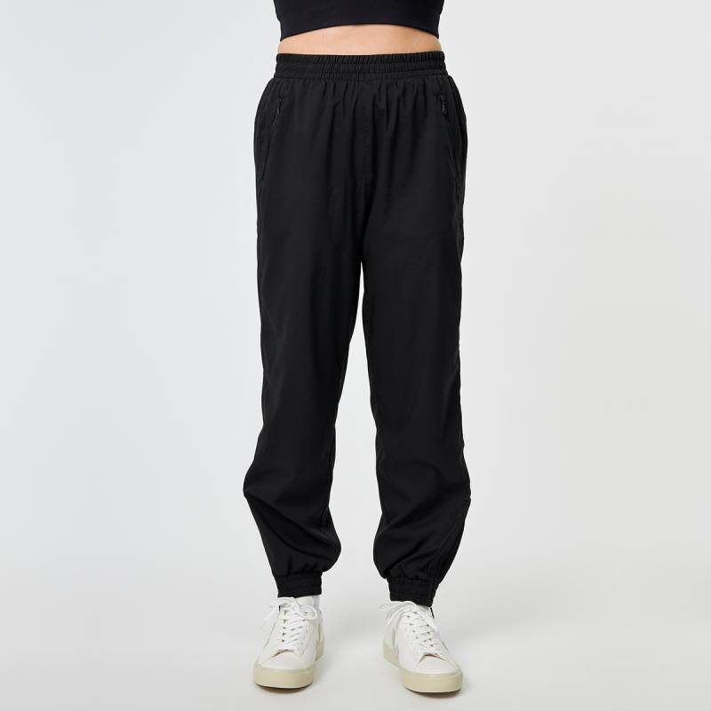 Girlfriend Collective Summit Trackpants, Schwarz, Größe: L, Damen von Girlfriend Collective