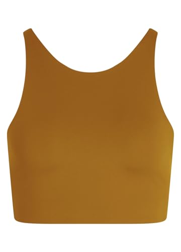 Girlfriend Collective Topanga Sport BH Damen mit Cross Back I Comfy BH Damen ohne Bügel in verschiedenen Größen und Farben I Sport BH Damen Starker Halt für jedes Alter von Girlfriend Collective