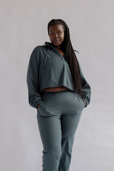 Girlfriend Collective Track Pant - Summit von Girlfriend Collective