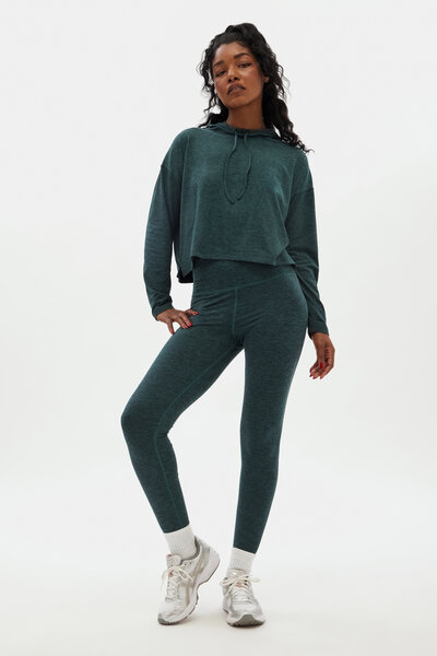 Girlfriend Collective Yoga - Long Sleeve Hoodie - Reset von Girlfriend Collective