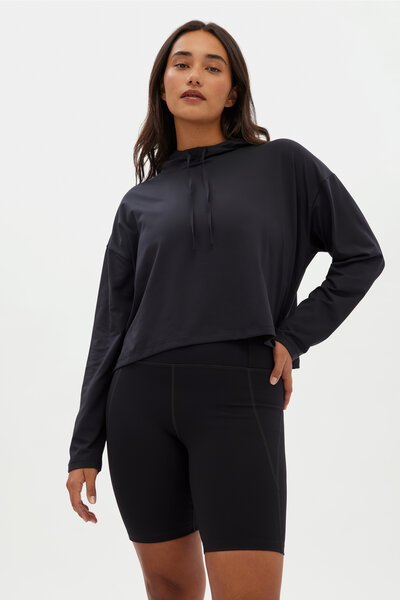 Girlfriend Collective Yoga - Long Sleeve Hoodie - Reset von Girlfriend Collective