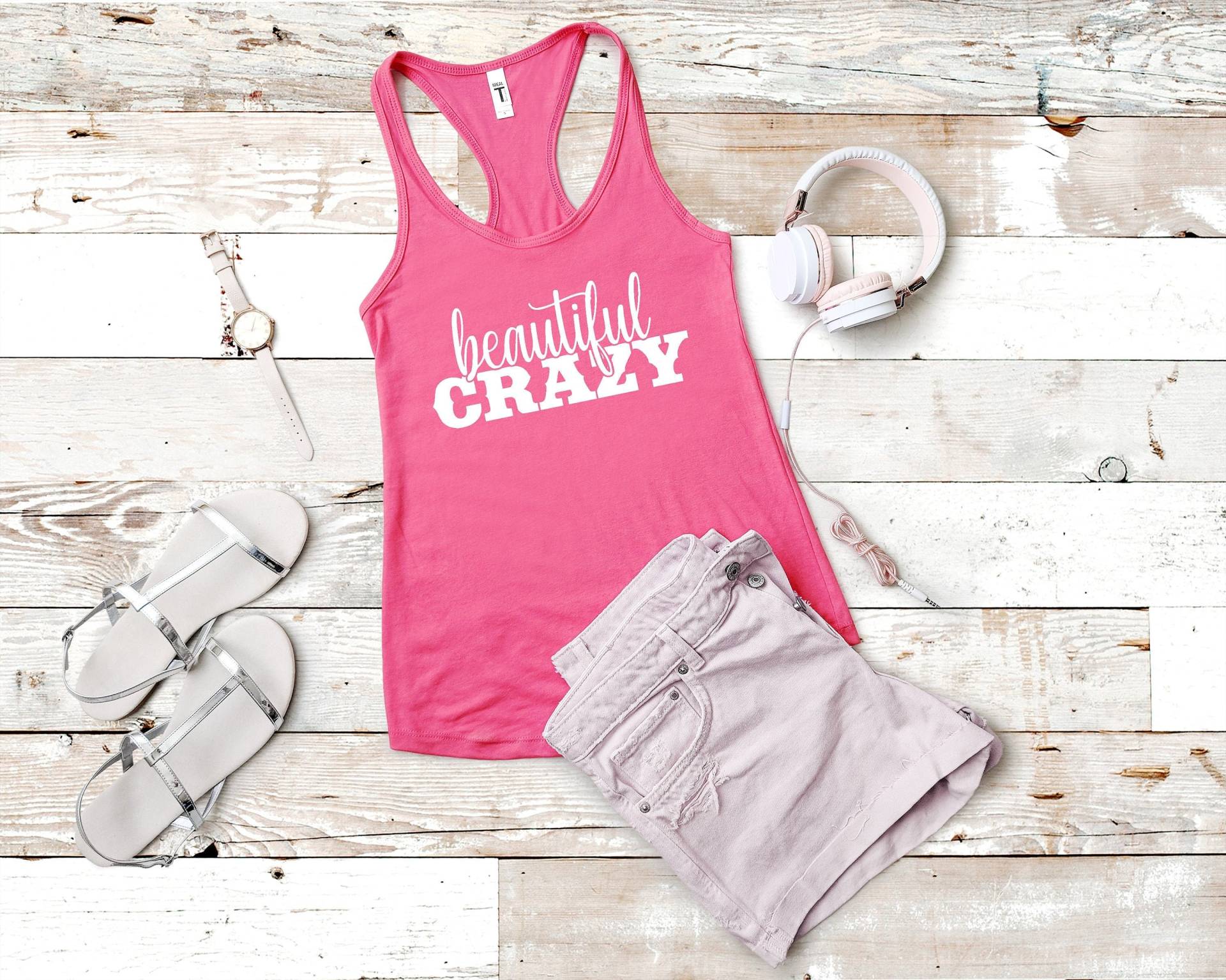 Schönes Verrücktes Shirt, Schönes Tank, Country Musik Konzert Mädchen Festival Tank von GirliesGalore