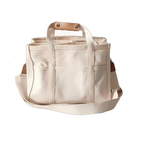 Girlove Canvas Tote Bag mit mehreren Taschen Baby-Wickeltasche Tote Handtasche Multitalent Organizer Casual Shoulder Crossbody Bag mit Fächern für Mama und Papa Girlove Canvas Tote Bag mit mehreren Taschen Baby-Wickeltasche Tote Handtasche Multitalent Organizer Casual Shoulder Crossbody Bag mit Fächern für Mama und Papa von Girlove