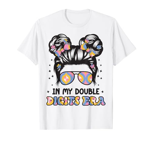 In My Double Digits Era – Mädchen 10. Geburtstag T-Shirt von Girls 10th Birthday Quotes & Gifts
