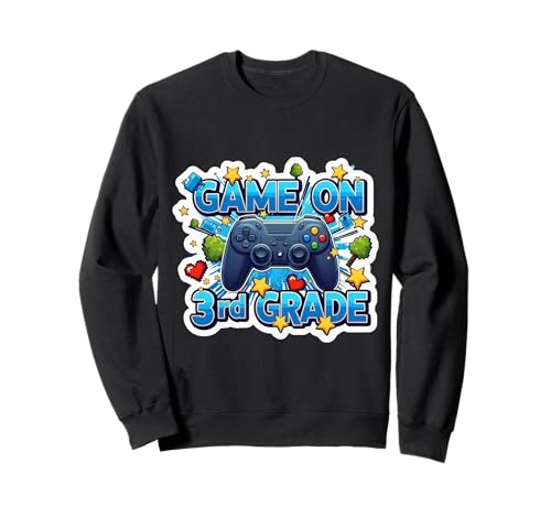 Mädchen, 3. Klasse, Vibes, zurück ins Schuljahr, Schülerin, Lehrerin Sweatshirt von Girls 3rd Grade Vibes Back To School Year Products