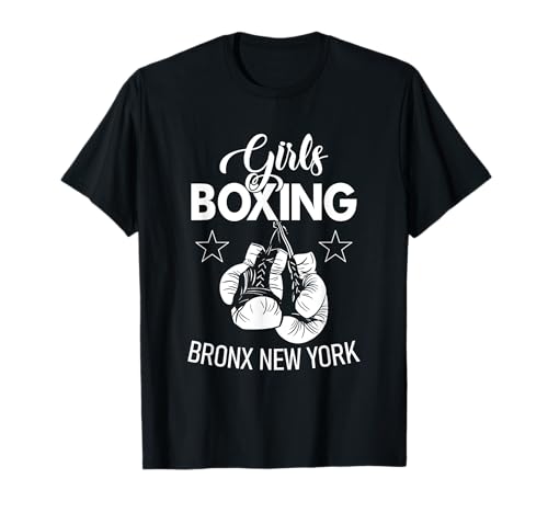 Mädchen Boxen Bronx New York Boxing Team Girl Boxer T-Shirt Mädchen Boxen Bronx New York Boxing Team Girl Boxer T-Shirt von Girls Boxing Bronx New York Boxing Team