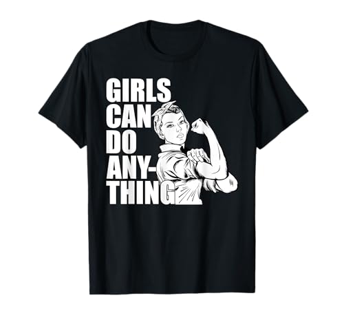 Girls Can Do Anything Frauenpower Freiheit Frau Feminismus T-Shirt Girls Can Do Anything Frauenpower Freiheit Frau Feminismus T-Shirt von Girls Can Do Anything Feminin Für Starke Frauen