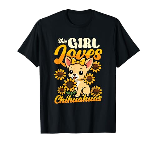 Chihuahua Mom - Dieses Mädchen liebt Chihuahua T-Shirt Chihuahua Mom - Dieses Mädchen liebt Chihuahua T-Shirt von Girls Chihuahua Lover Designs for Women & Girls