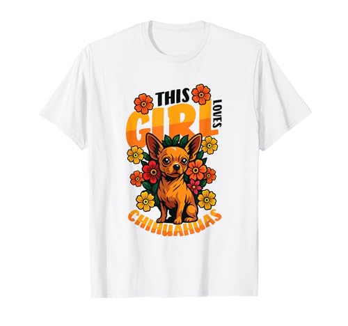 Chihuahua Mom - Dieses Mädchen liebt Chihuahua T-Shirt Chihuahua Mom - Dieses Mädchen liebt Chihuahua T-Shirt von Girls Chihuahua Lover Designs for Women & Girls